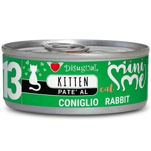 Hrana umeda pentru pisici Disugual Cat Mini Me Kitten Iepure 85g