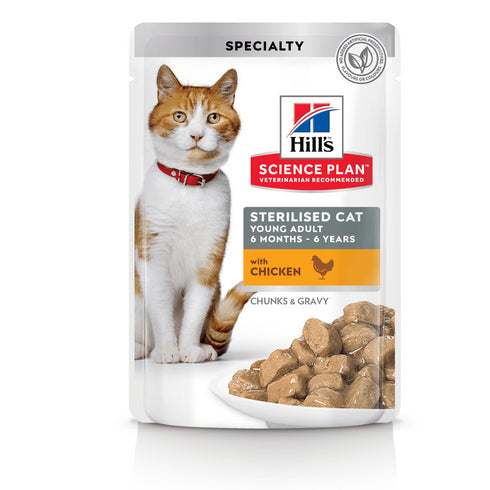 Hrana umeda pentru pisici Hill'S Young Adult Sterilised 85g