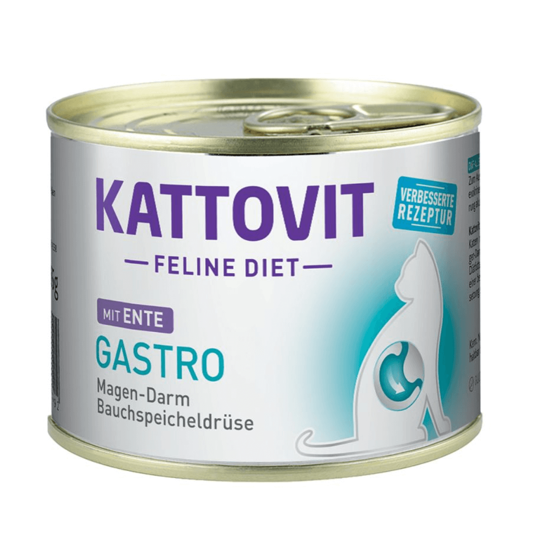 Hrana umeda pentru pisici Kattovit Gastro Rata 185g - Animax