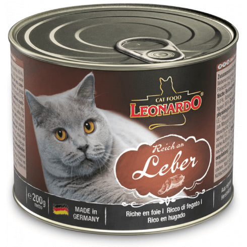 Hrana umeda pentru pisici Leonardo Ficat 200g