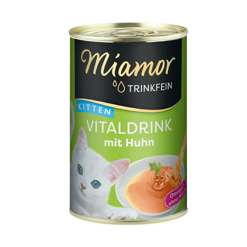 Hrana umeda pentru pisici Miamor Vital Drink Kitten Pui 135ml