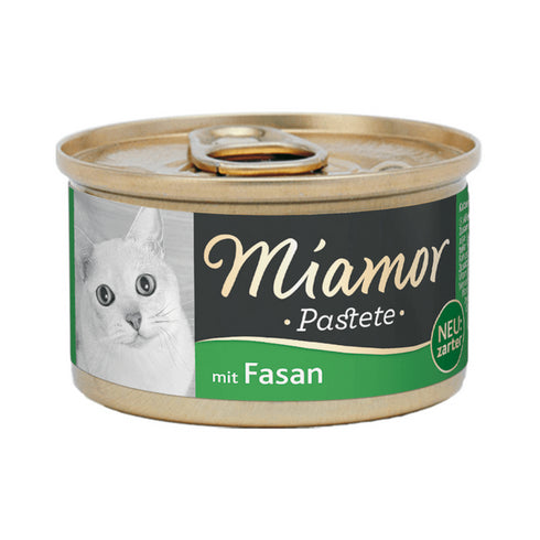 Hrana umeda pentru pisici Miamor cu fazan 85g