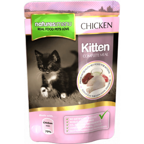 Hrana umeda pentru pisici Natures Menu Kitten 100gr