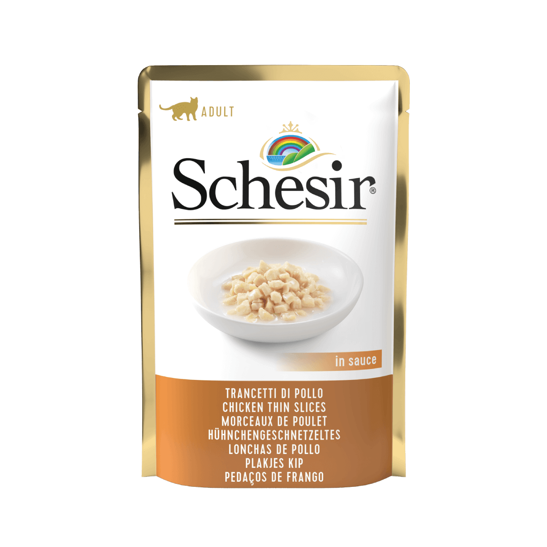 Hrana umeda pentru pisici Schesir Pui in Salsa 85g - Animax