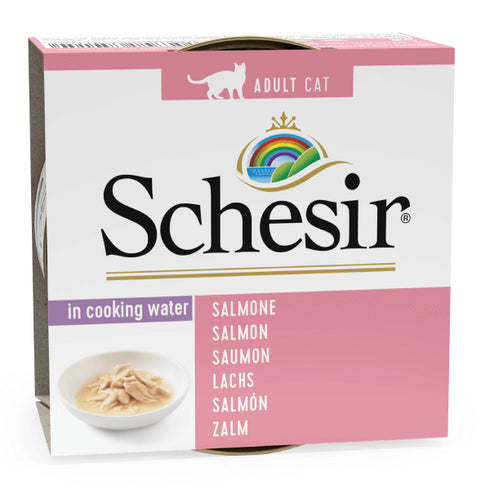 Hrana umeda pentru pisici Schesir Somon Natural 85g