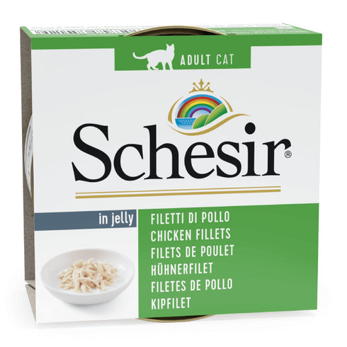 Hrana umeda pentru pisici Schesir cu Ton & Pui 85g