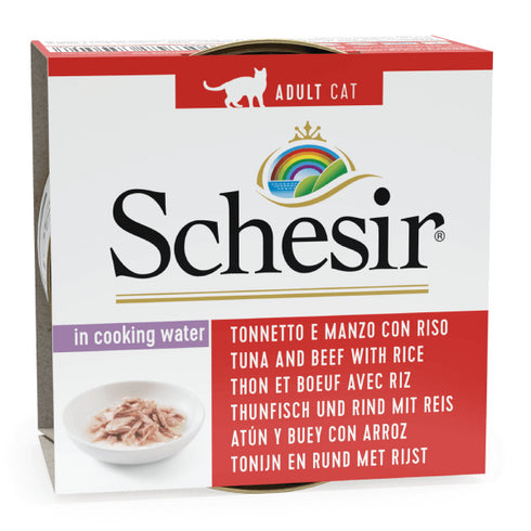 Hrana umeda pentru pisici Schesir Ton Vita & Orez 85g