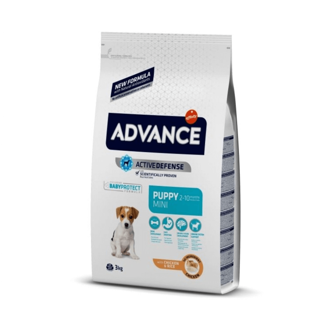 Hrana uscata pentru caini Advance Dog Mini Puppy Protect 3 kg - Animax