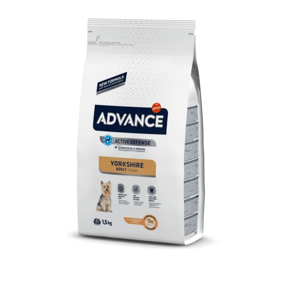 Hrana uscata pentru caini Advance Dog Yorkshire Terrier 1.5 kg - Animax