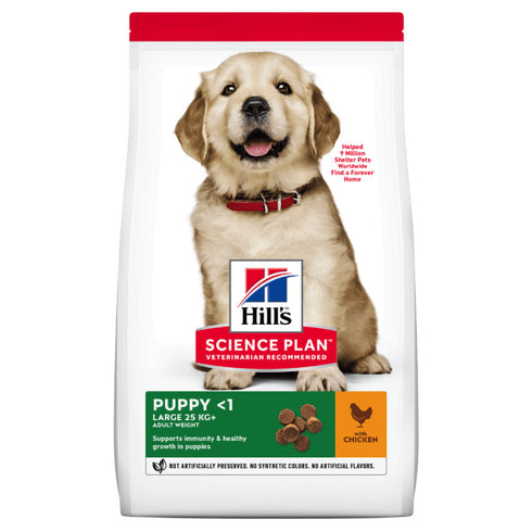 Hrana uscata pentru caini Hill's Science Plan Large Breed Puppy Chicken 14.5kg