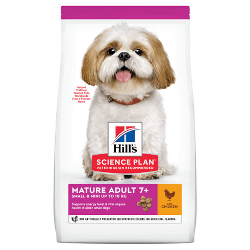 Hrana uscata pentru caini Hill's Science Plan Mature Small&Mini Pui 3kg
