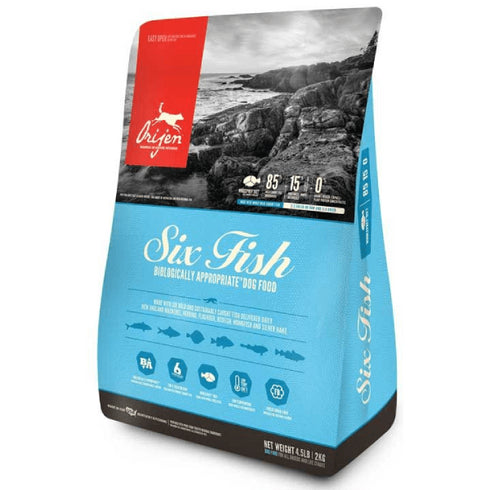 Hrana uscata pentru caini Orijen Adult Six Fish 2kg