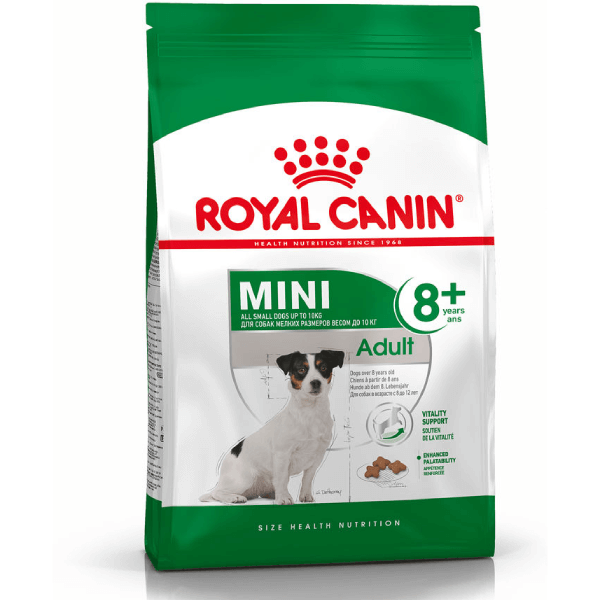 Hrana uscata pentru caini Royal Canin Adult 8+ Mini 2 kg - Animax