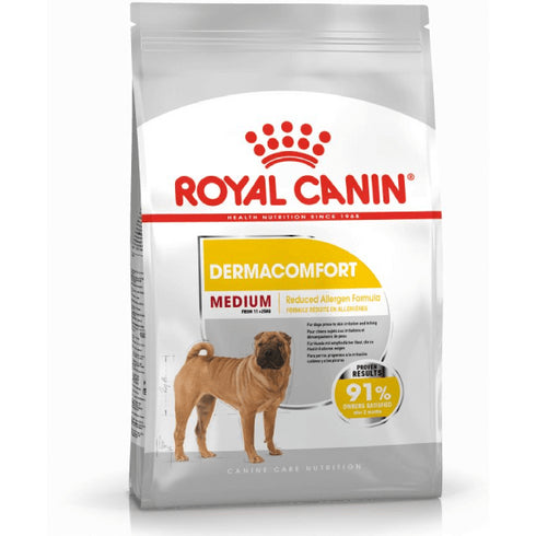 Hrana uscata pentru caini Royal Canin Medium Dermacomfort 3 kg