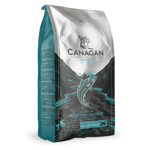 Hrana uscata pentru pisici Canagan Somon 1.5kg