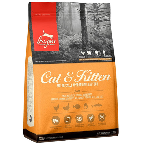 Hrana uscata pentru pisici Orijen Cat si Kitten 1.8kg