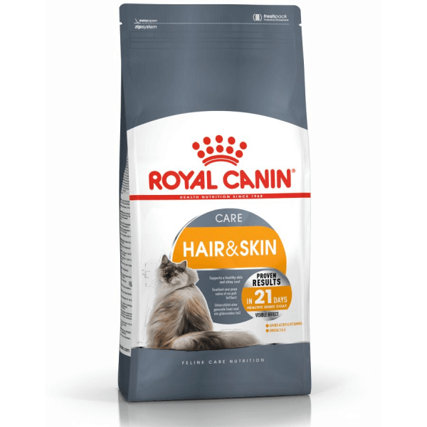 Hrana uscata pentru pisici Royal Canin Hair and Skin 10 kg - Animax