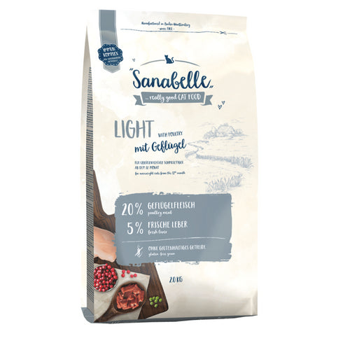 Hrana uscata pentru pisici Sanabelle Light 2 kg