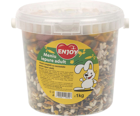 Hrana pentru iepuri Enjoy Meniu Adult 1 kg