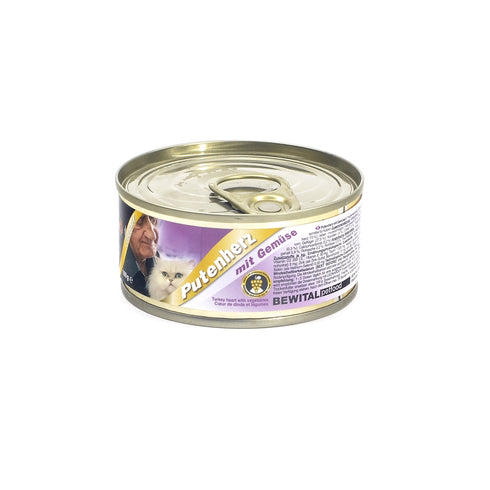 Hrana umeda pentru pisici Leonardo cu curcan si inima 100 g