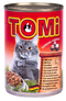 Hrana umeda pentru pisici Tomi cu vita 400g