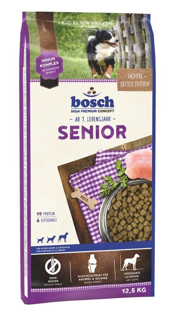 Hrana uscata pentru caini Bosch Senior 12.5 kg - Animax
