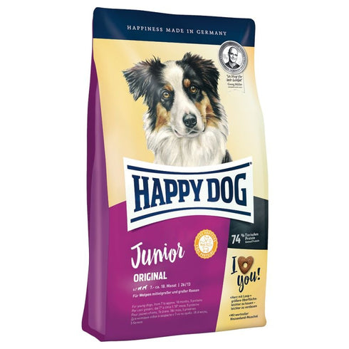Hrana uscata pentru caini Happy Dog Junior Original 15 kg