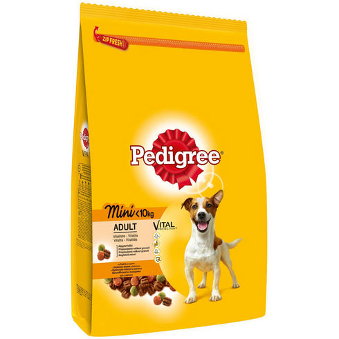 Hrana uscata pentru caini Pedigree Mini Adult cu pasare si legume 400 g