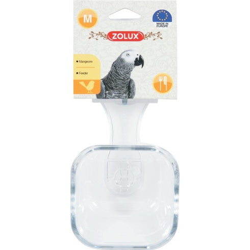 Hranitor pentru papagali Zolux M 96x160x85 mm
