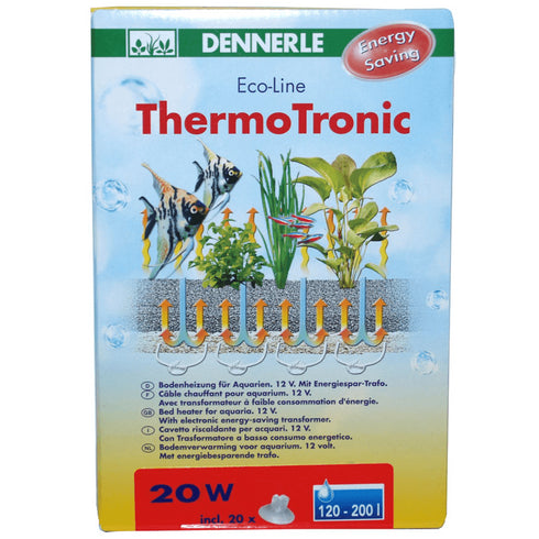 Incalzitor substrat Dennerle EcoLine ThermoTronic 20W pt 120-200l