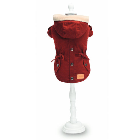 Jacheta pentru caini Croci Parka Bordo 35cm C7274142