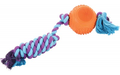 Jucarie Minge Cauciuc-Sfoara 7.5 cm