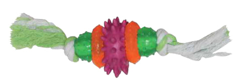 Jucarie Sfoara+Minge Cauciuc 19 cm