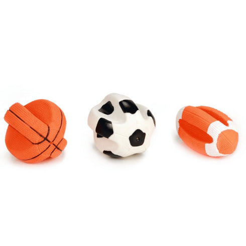 Jucarie pentru caini Beeztees Minge Sport 16cm