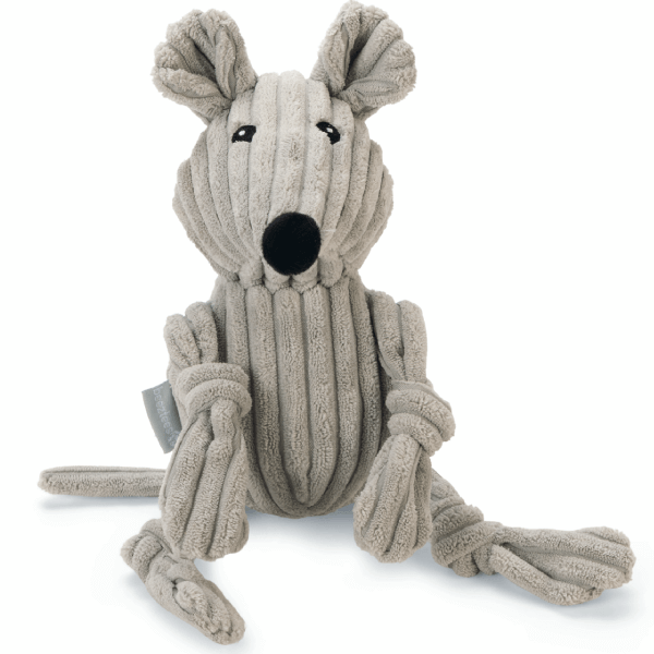 Jucarie pentru caini Beeztees Soarece Plus Grey 32cm - Animax