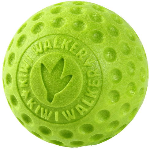 Jucarie pentru caini Kiwi Walker Minge TPR Maxi Green 9cm