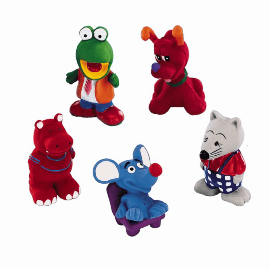Jucarie pentru caini Nobby Animal latex 8-10 cm - Animax