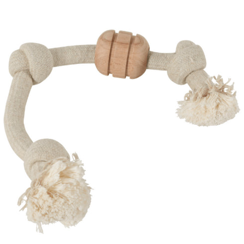 Jucarie pentru caini Zolux Sfoara Wild Mix 3 Noduri