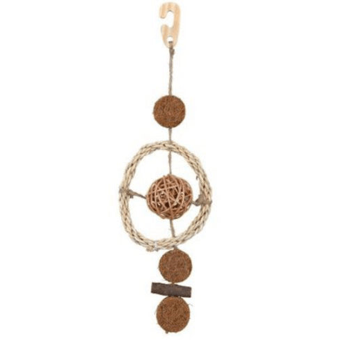 Jucarie din materiale naturale pentru pasari Trixie 35cm 58956