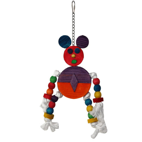 Jucarie pentru pasari mari Luohe Desene animate LBW-807 30x23cm