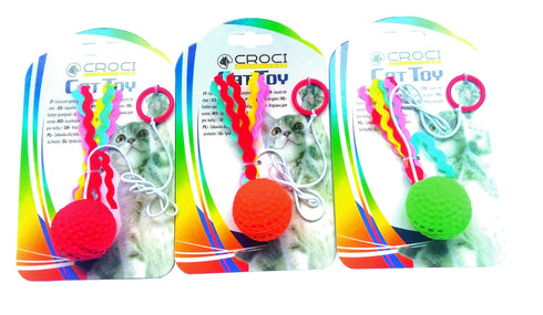 Jucarie pentru pisici Flying Ball 4 cm