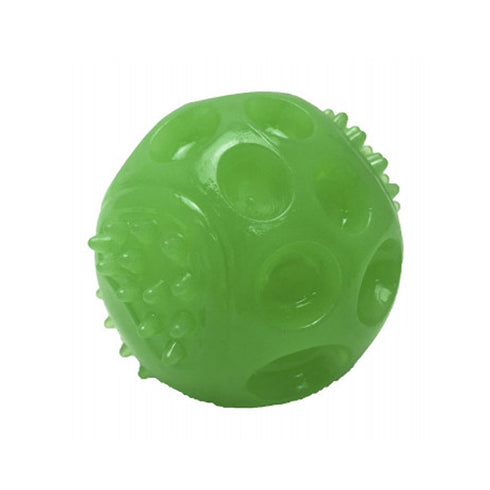 Jucarie pentru caini Minge Fosforescenta 6 cm