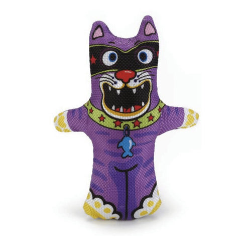 Jucarie pentru pisici Beeztees Bandit Cat 11cm