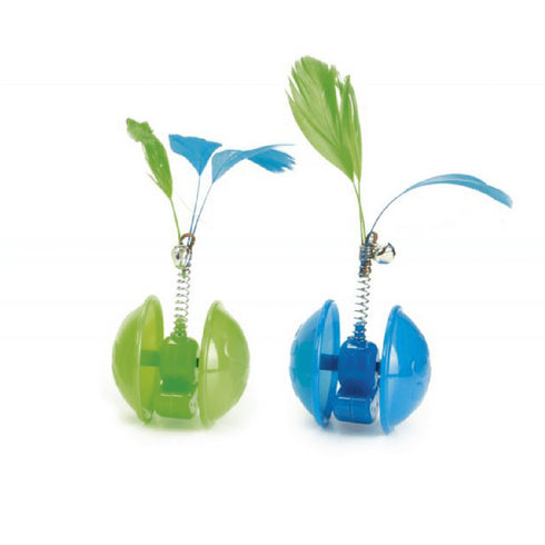 Jucarie pentru pisici Beeztees Rolly Bolly 5 cm