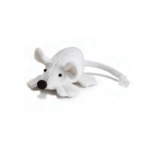 Jucarie pentru pisici Beeztees Soarece textil cu coada impletita