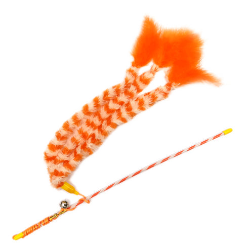 Jucarie pentru pisici Gimcat Undita cu trei codite