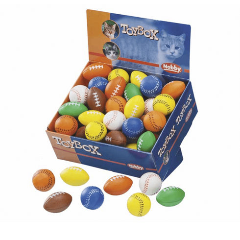 Jucarie pentru pisici Nobby Minge Sport 4 cm