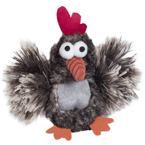 Jucarie pentru pisici Nobby Pui de plus cu catnip 13cm