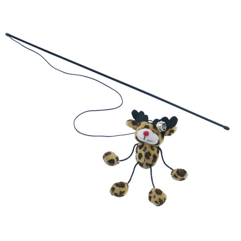 Jucarie pentru pisici Nobby Undita cu figurina 46cm