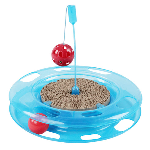 Jucarie pentru pisici Pawise Kitty Fun 3in1